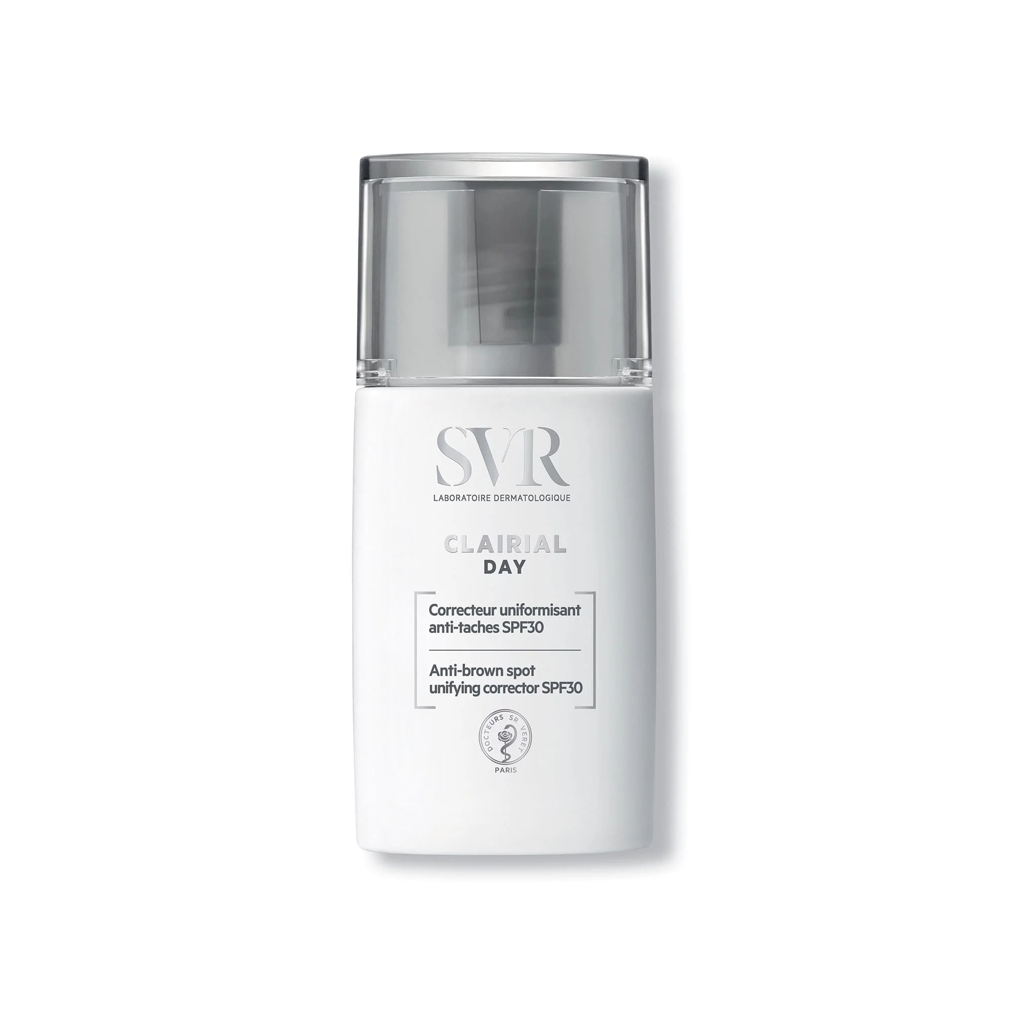 SVR Clairial Day - Correttore Viso Uniformante con Protezione Solare SPF30 - 30 ml